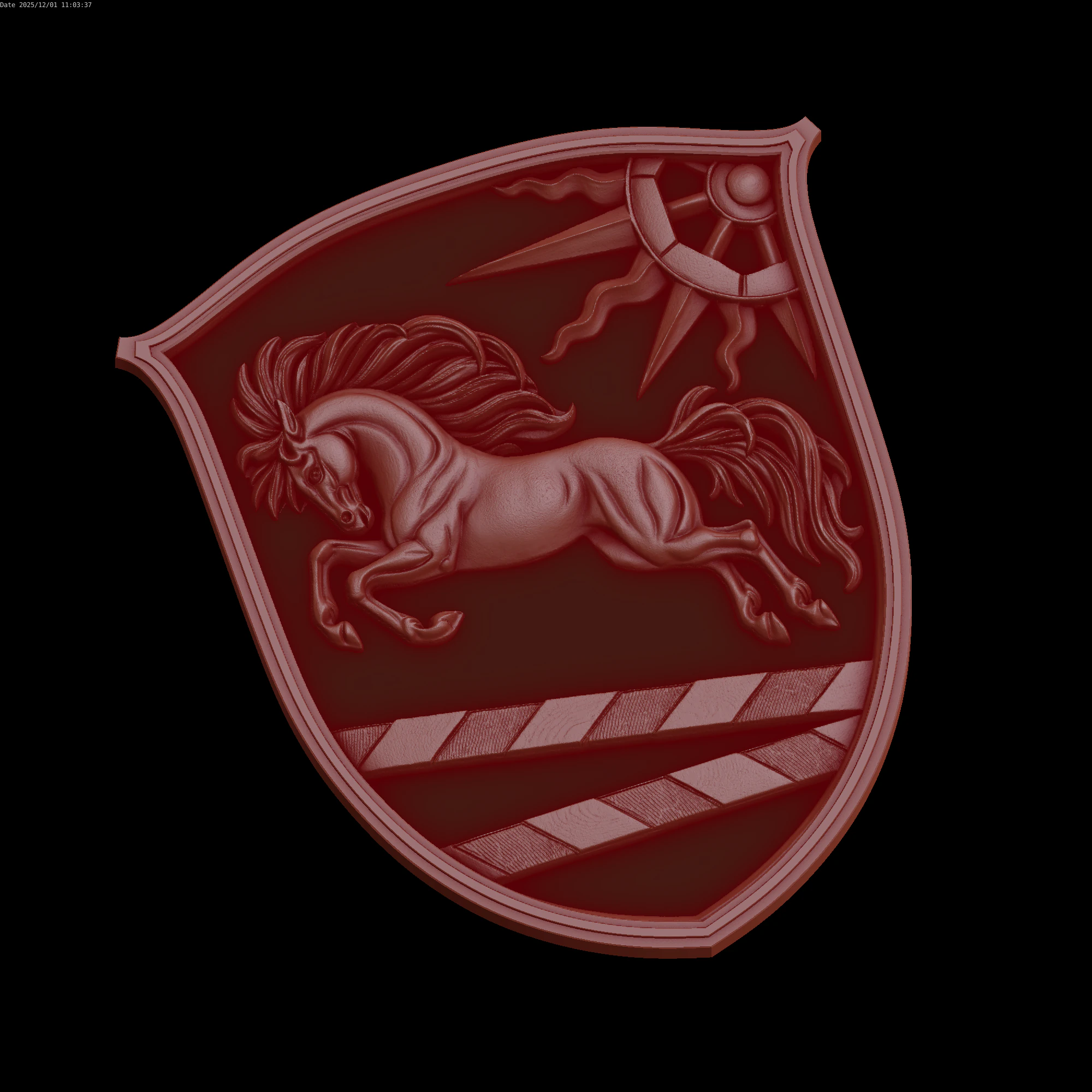 Relief 3D Model .c4d .max .obj .3ds .fbx .stl .blend 