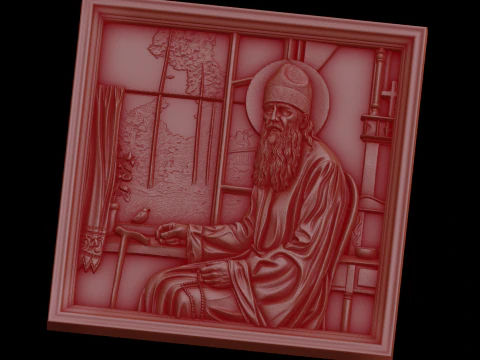 Relief 3D Model