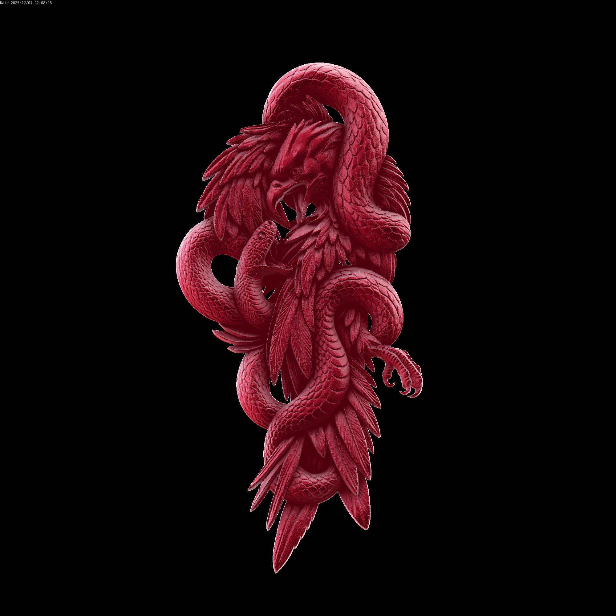 Relief 3D Model .c4d .max .obj .3ds .fbx .stl .blend 