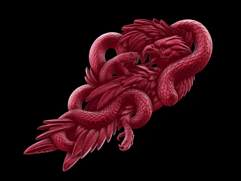 Relief 3D Model