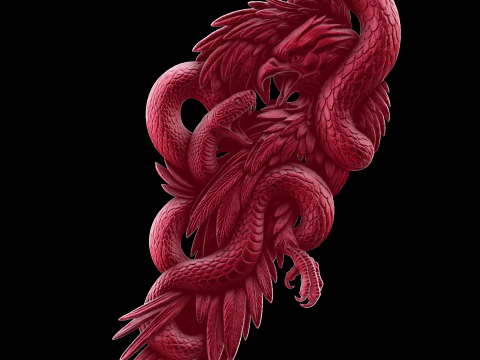 Relief 3D Model