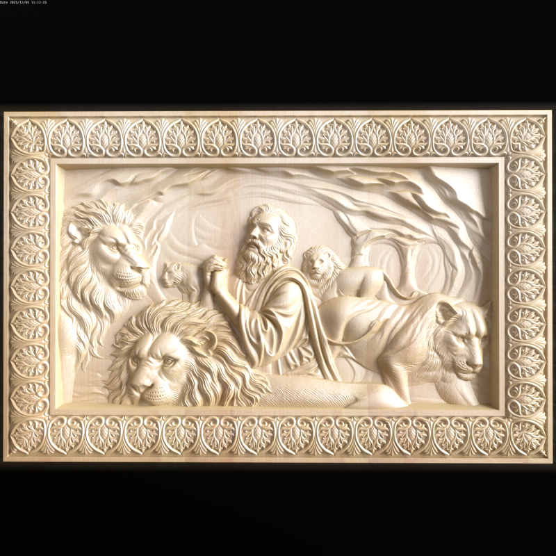 Relief 3D Model .c4d .max .obj .3ds .fbx .stl .blend