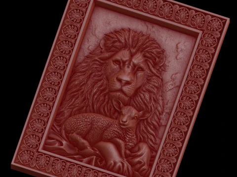Relief 3D Model