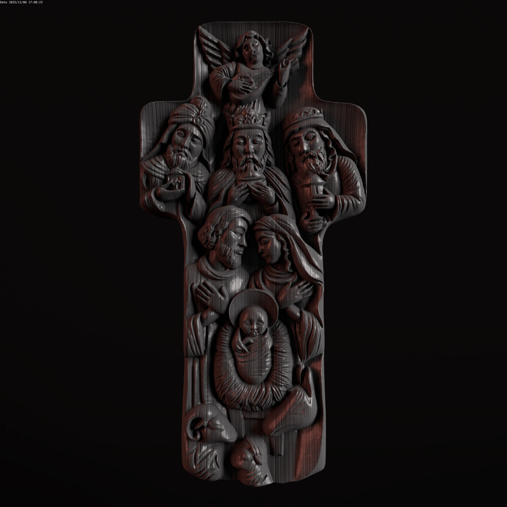 Relief 3D Model .c4d .max .obj .3ds .fbx .stl .blend 