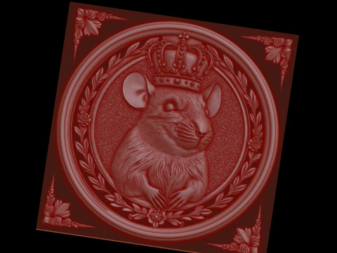Relief 3D Model