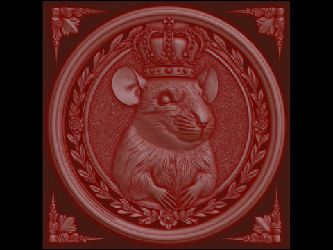 Relief 3D Model
