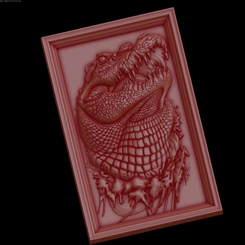 Relief Modèle 3D .c4d .max .obj .3ds .fbx .stl .blend 