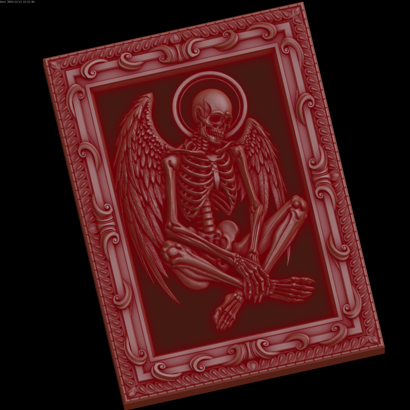 Alivio Modelo 3D .c4d .max .obj .3ds .fbx .stl .blend 