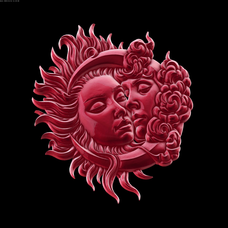 Облегчение 3D Модель .c4d .max .obj .3ds .fbx .stl .blend 