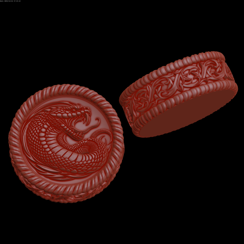 Ulga Model 3D .c4d .max .obj .3ds .fbx .stl .blend 