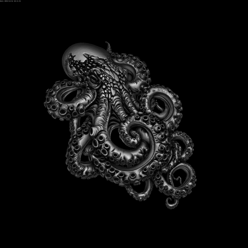 Relief 3D Model .c4d .max .obj .3ds .fbx .stl .blend 