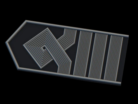 Relief 3D Model