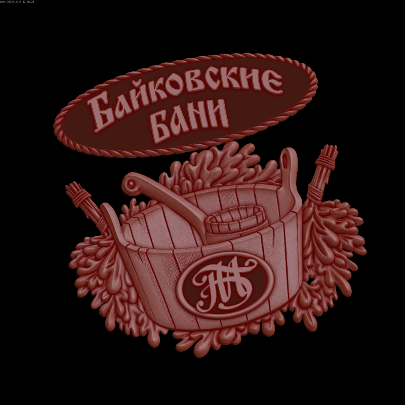 Relief 3D Model .c4d .max .obj .3ds .fbx .stl .blend 