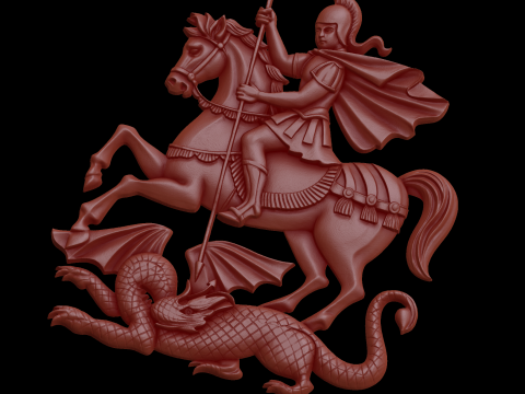 рельєф 3D Модель