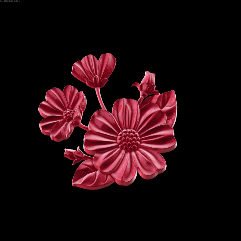 Relief 3D Model .c4d .max .obj .3ds .fbx .stl .blend 