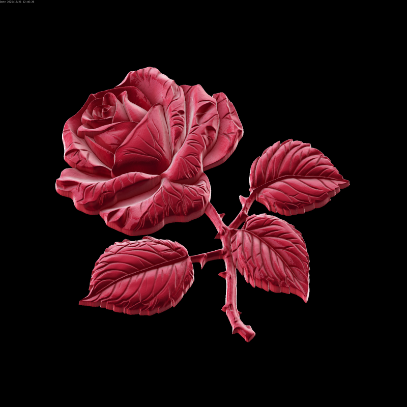 Relief Modèle 3D .c4d .max .obj .3ds .fbx .stl .blend 