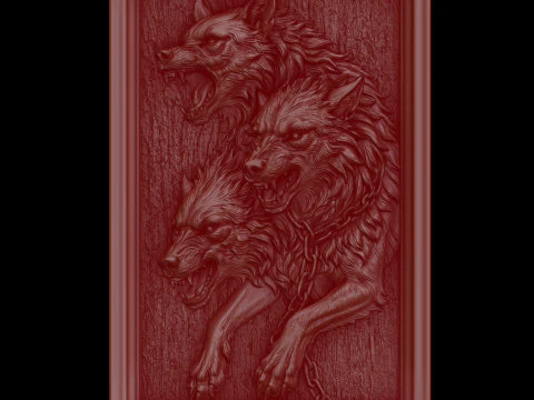 Relief 3D Model