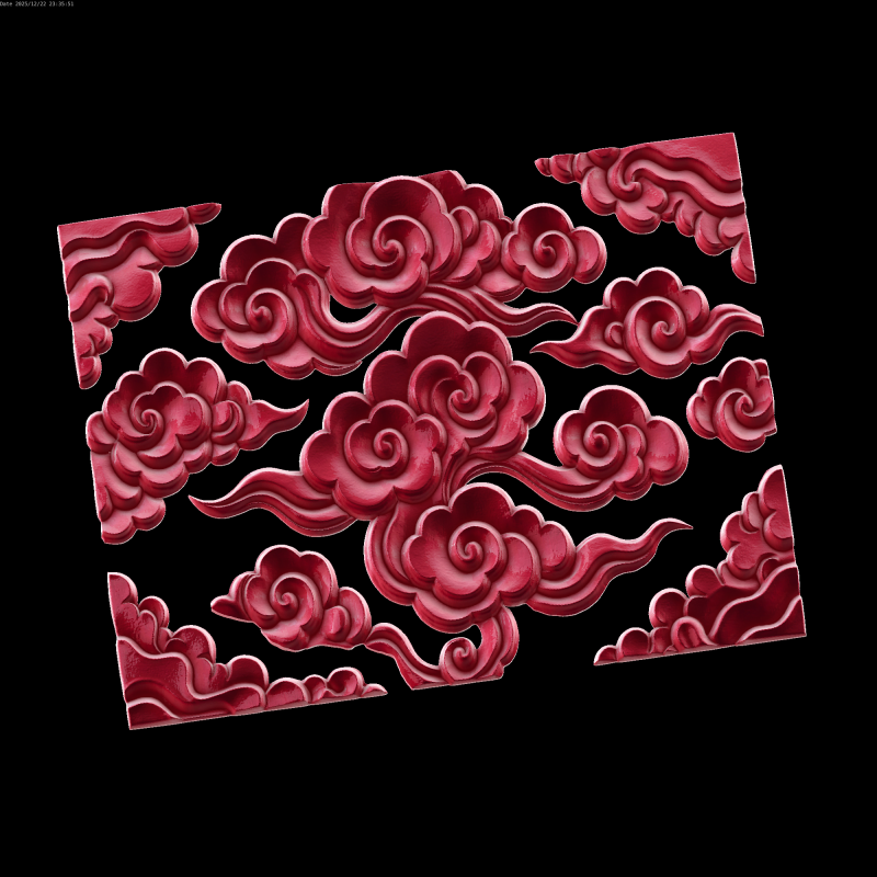 Ulga Model 3D .c4d .max .obj .3ds .fbx .stl .blend 