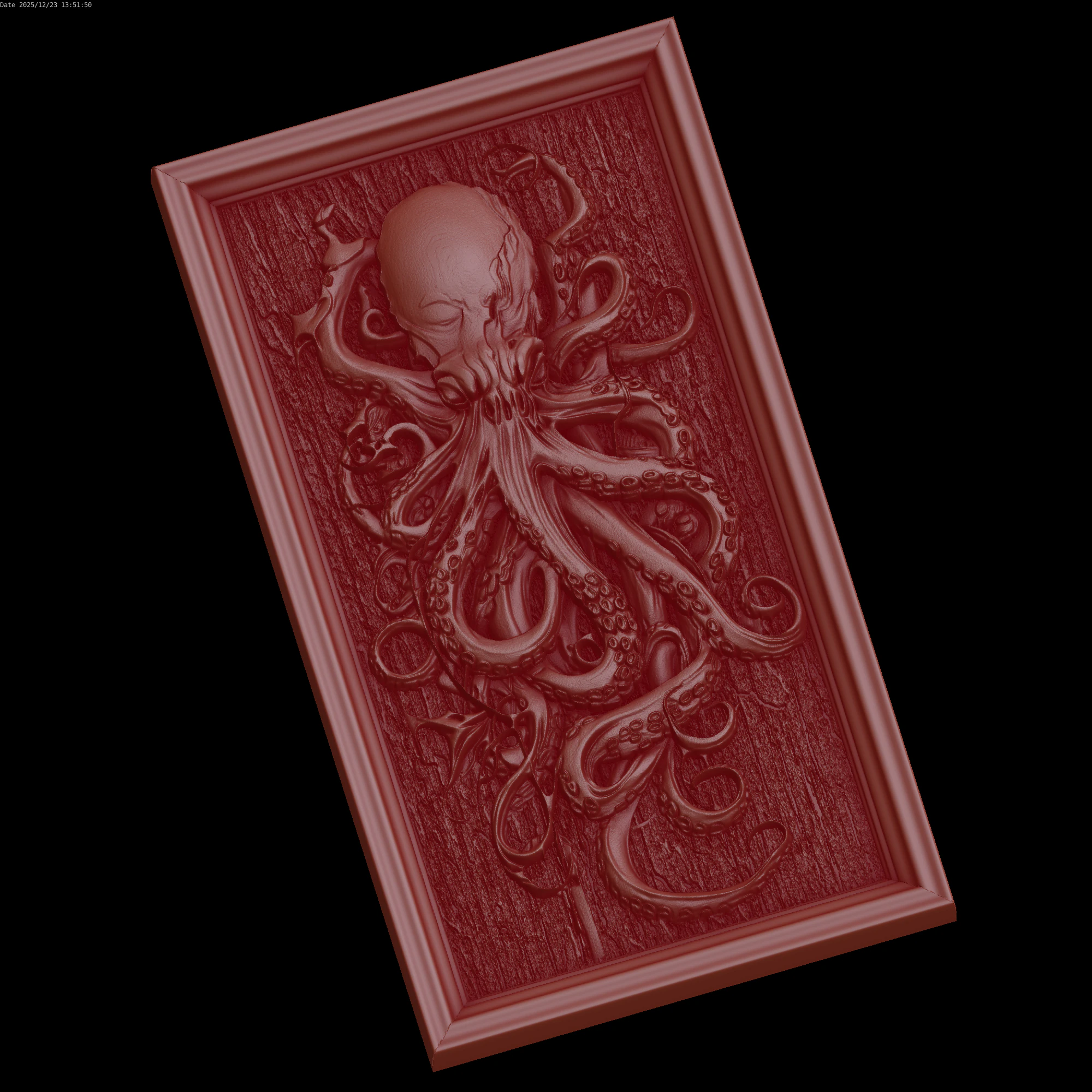 Relief 3D Model .c4d .max .obj .3ds .fbx .stl .blend 