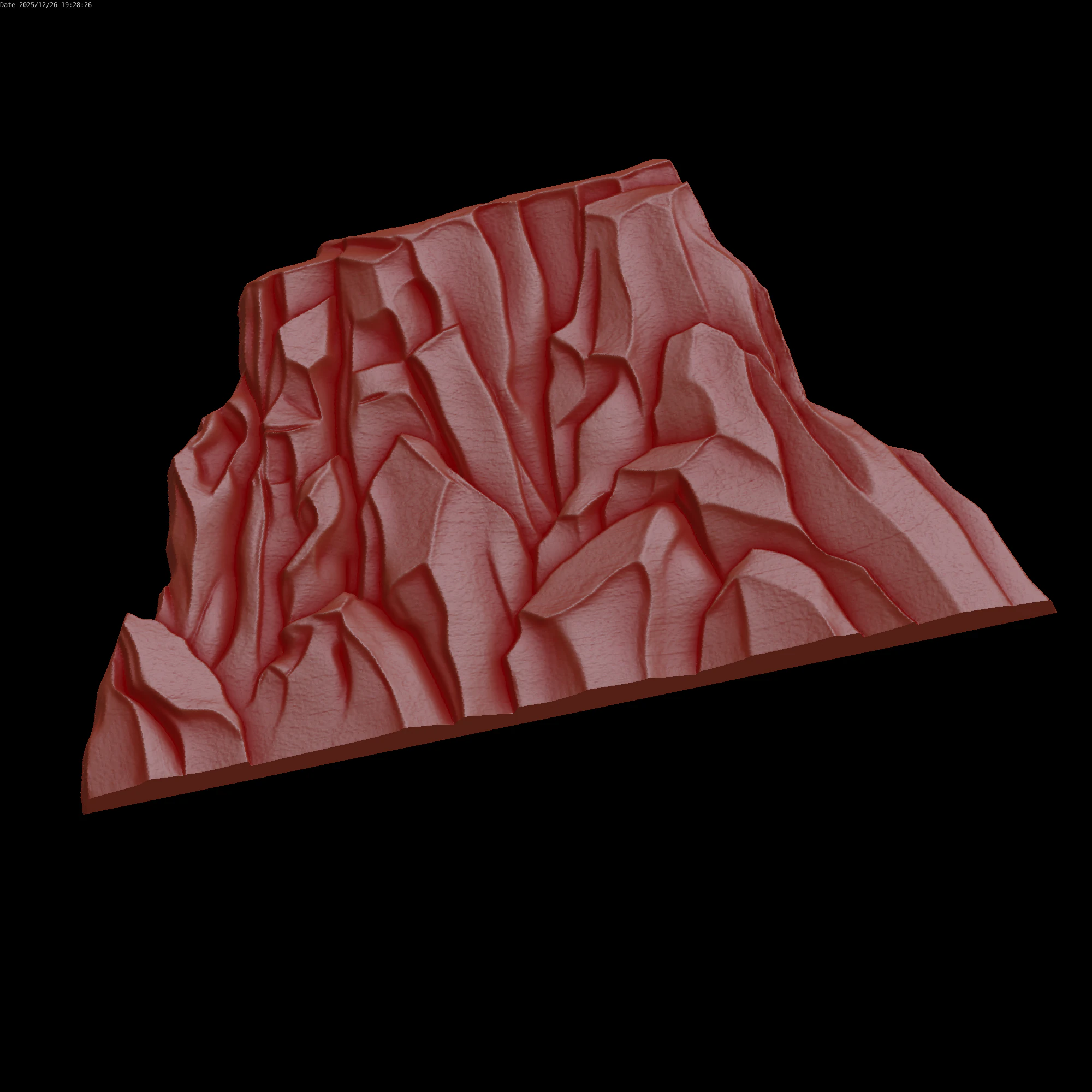Relief 3D Model .c4d .max .obj .3ds .fbx .stl .blend 