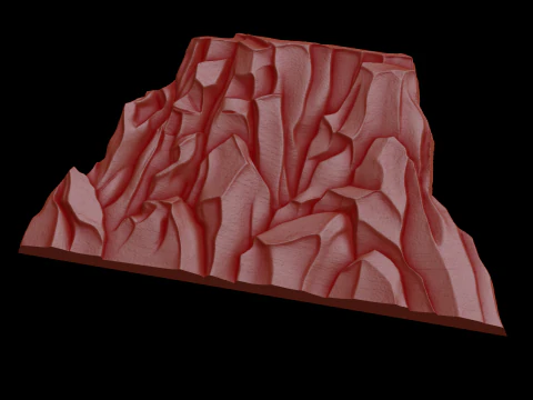 Relief 3D Model