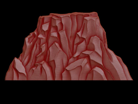 Relief 3D Model
