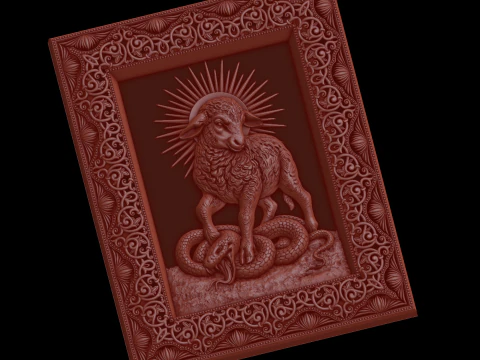 Relief 3D Model