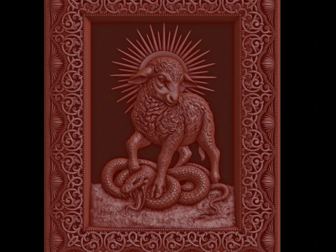Relief 3D Model