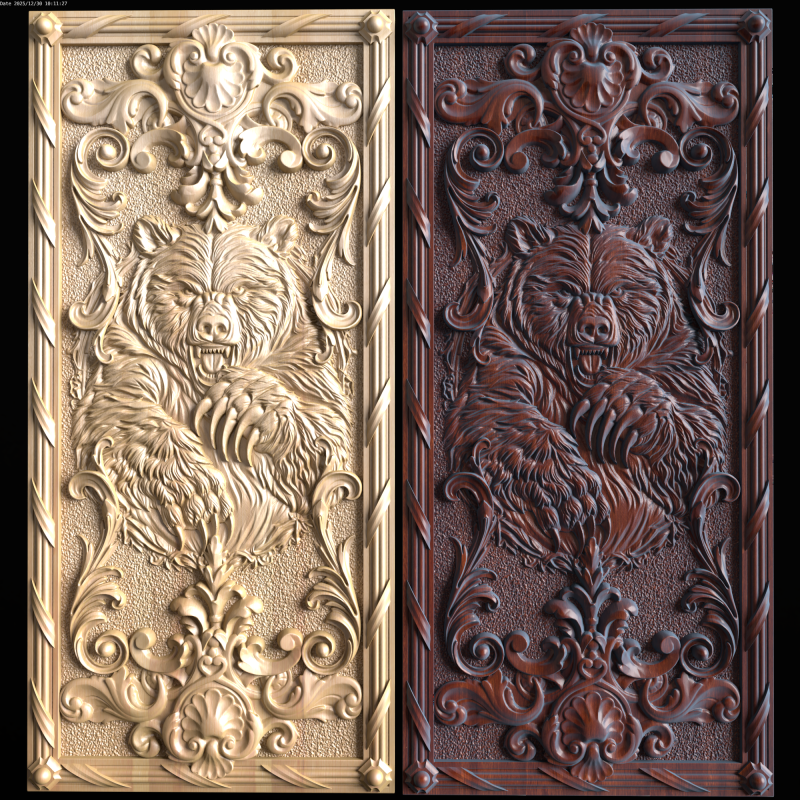 Relief 3D Model .c4d .max .obj .3ds .fbx .stl .blend 