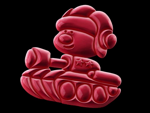 Relief 3D Model