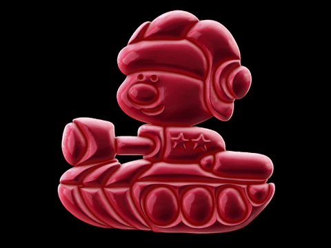 Relief 3D Model