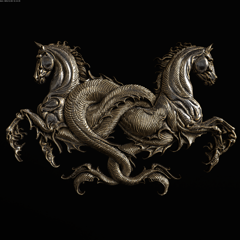 Relief 3D Model .c4d .max .obj .3ds .fbx .stl .blend 