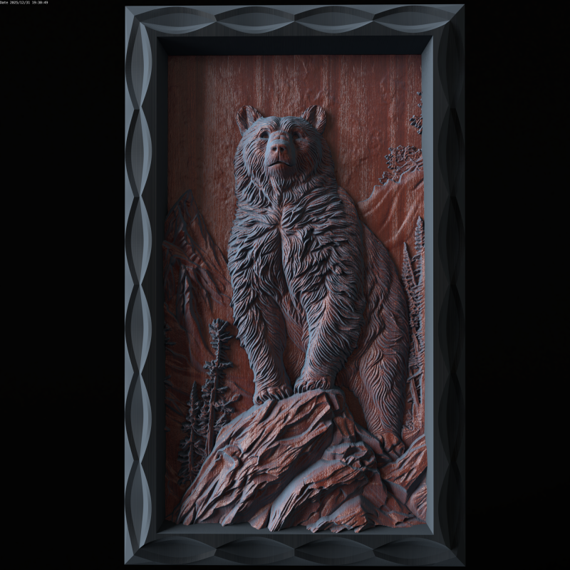 Alivio Modelo 3D .c4d .max .obj .3ds .fbx .stl .blend 