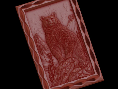 Relief 3D Model