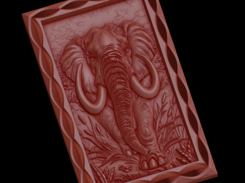 Relief 3D Model