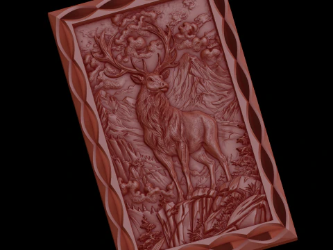 Relief 3D Model
