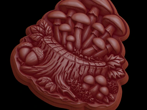 Relief 3D Model