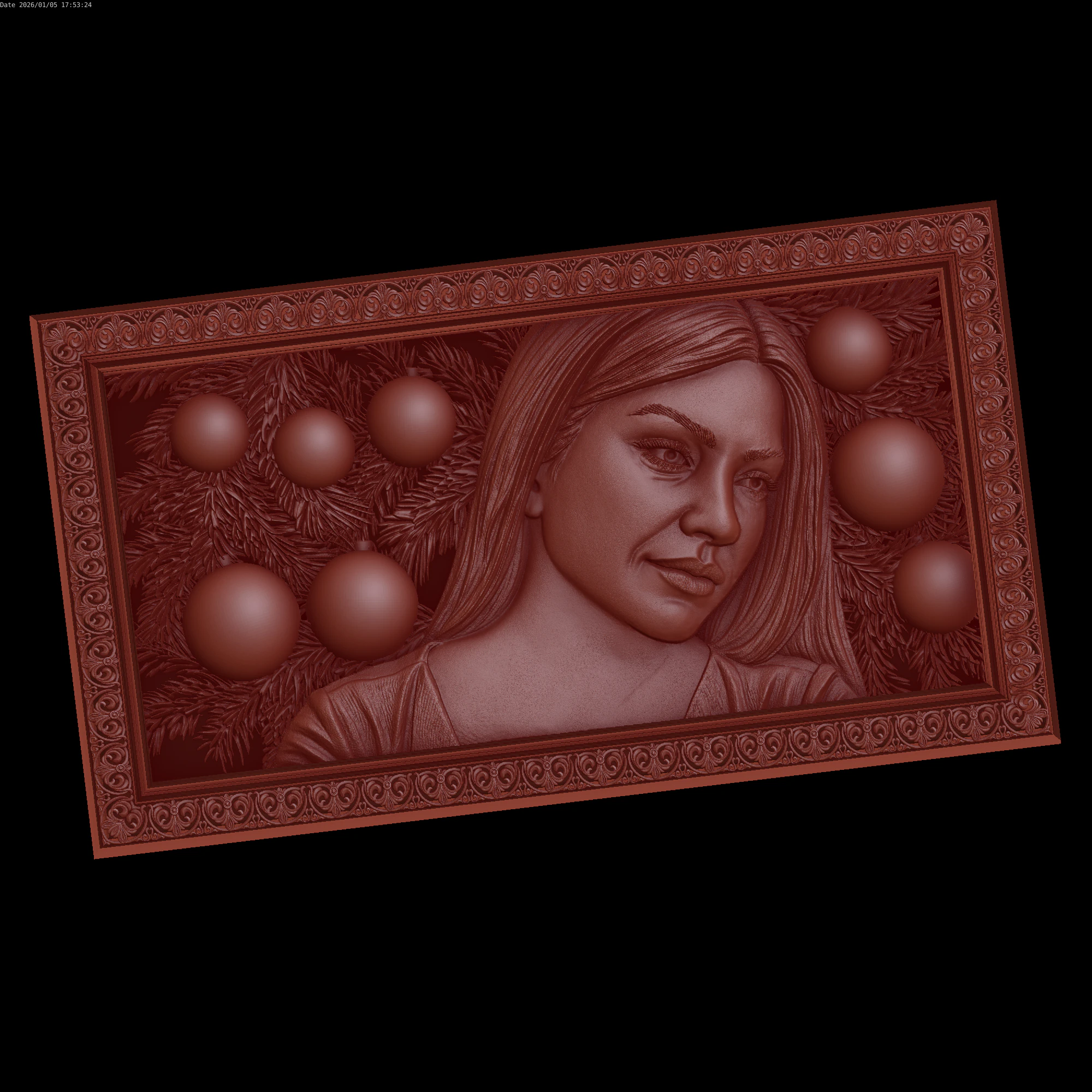 Relief 3D Model .c4d .max .obj .3ds .fbx .stl .blend 