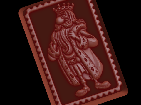 Erleichterung 3D Modell