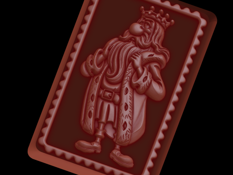 Erleichterung 3D Modell