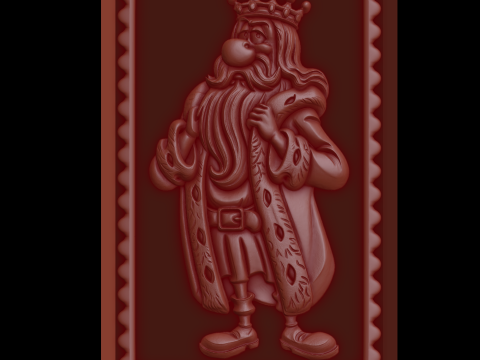 Erleichterung 3D Modell