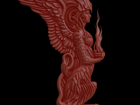 Erleichterung 3D Modell