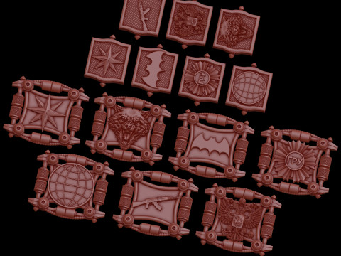 Облегчение 3D Модель