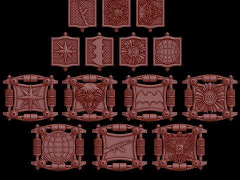 Relief 3D Model