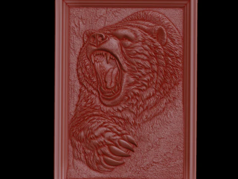 Relief 3D Model