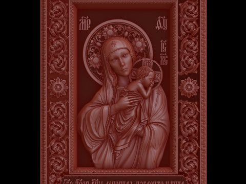 рельєф 3D Модель