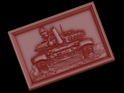 Relief 3D Model