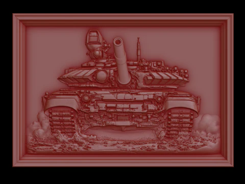 Relief 3D Model