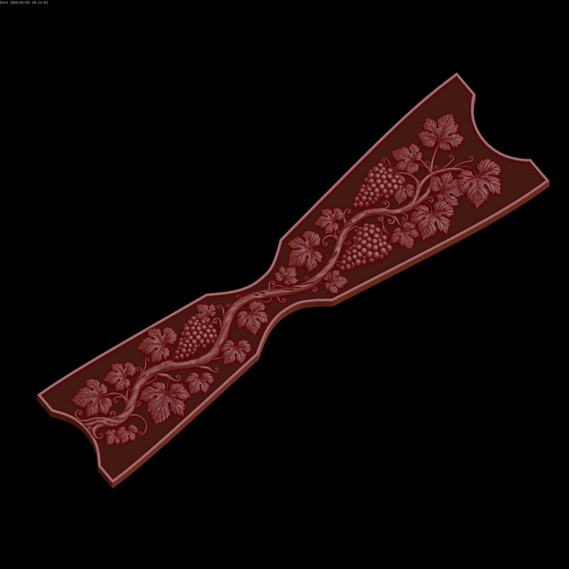 Ulga Model 3D .c4d .max .obj .3ds .fbx .stl .blend 