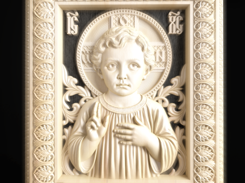 рельєф 3D Модель